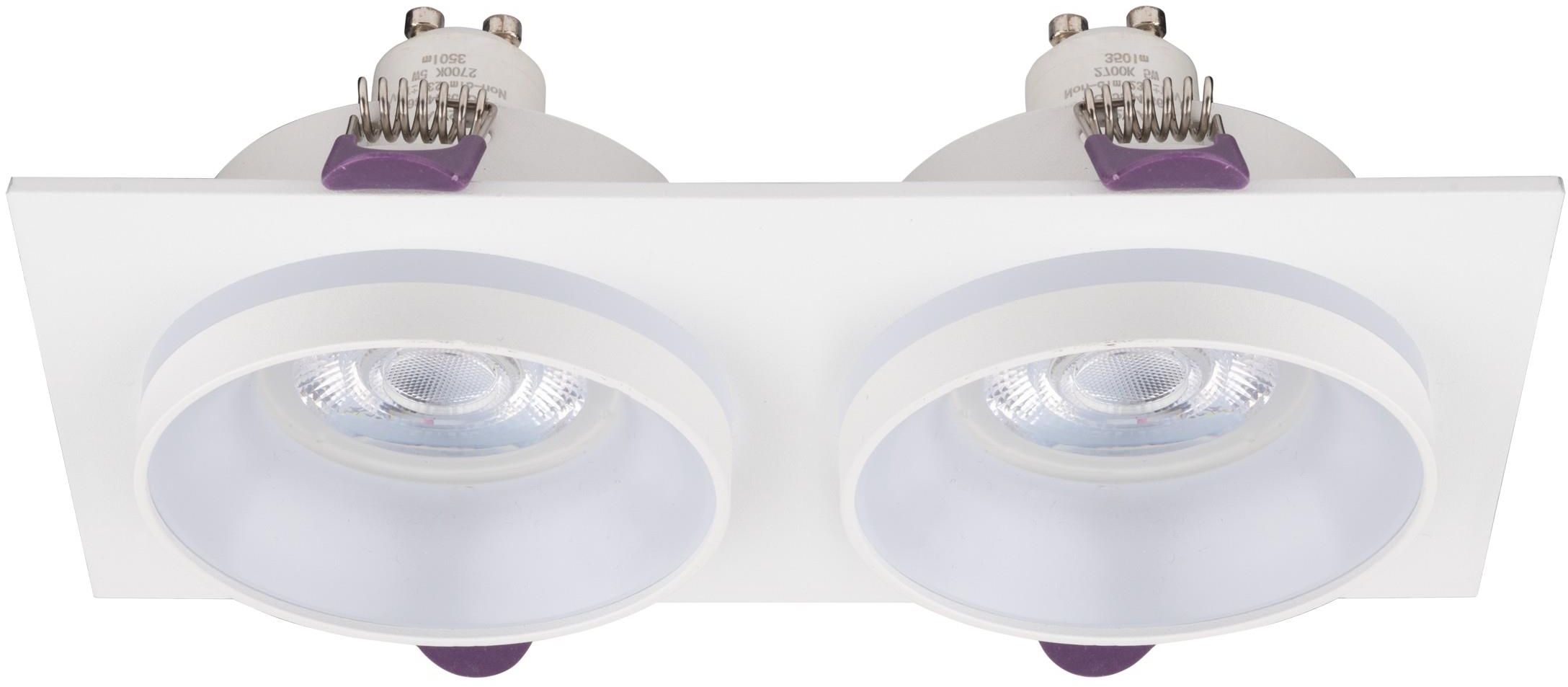 TK Lighting Jet lámpara empotrada 2x10 W blanco 6924