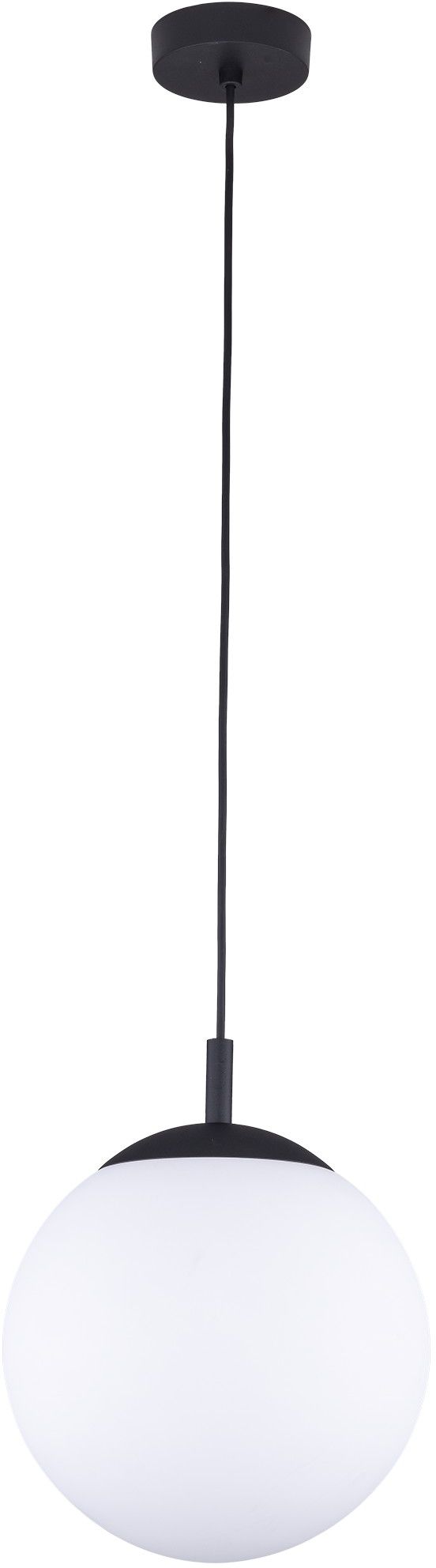 TK Lighting Esme lámpara colgante 1x15 W blanco-negro 5669