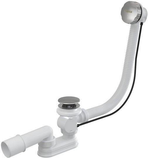 Ravak sifón para bañera negro X01846