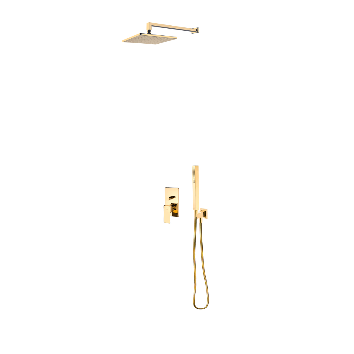 Conjunto grifo de bañera y ducha Oltens Gota 34101800, ducha con efecto lluvia Oltens Atran 37005800, 39401800, 37103800, 39303800, 37200800