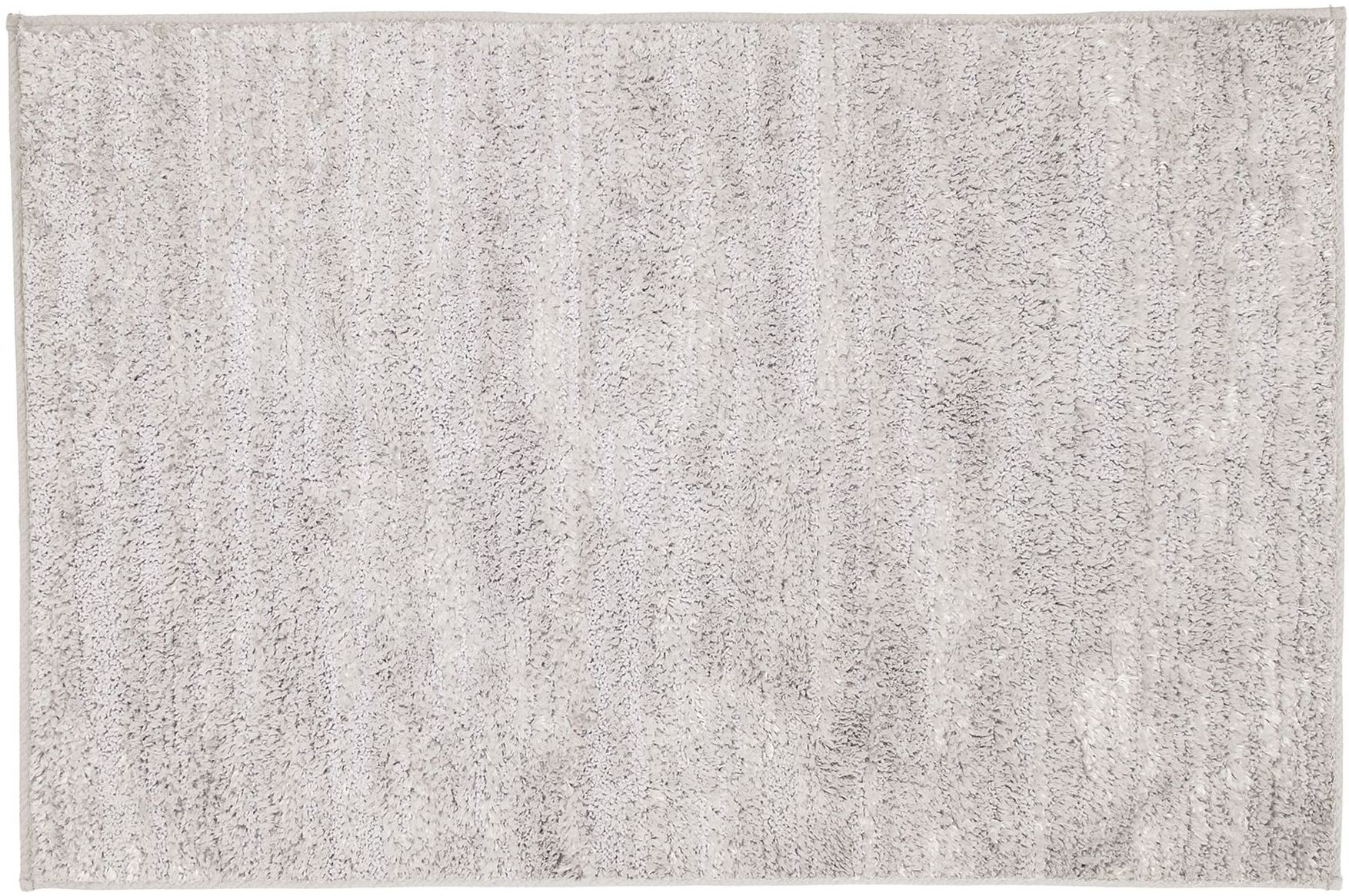 Kleine Wolke Glow alfombrilla para baño 100x60 cm rectangular blanco-gris 9186158360