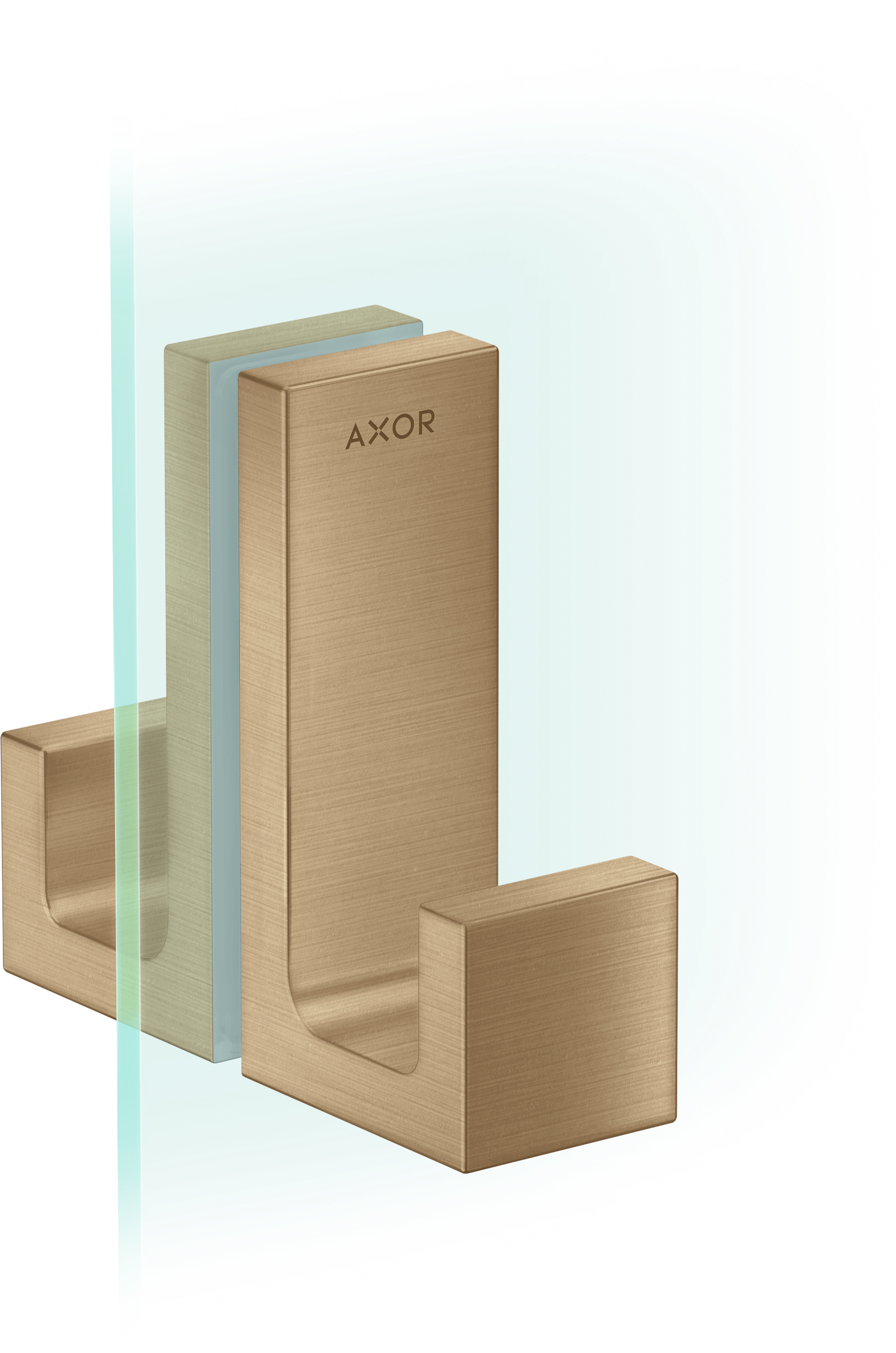 Axor Universal Rectangular tirador para puerta de ducha 42639140