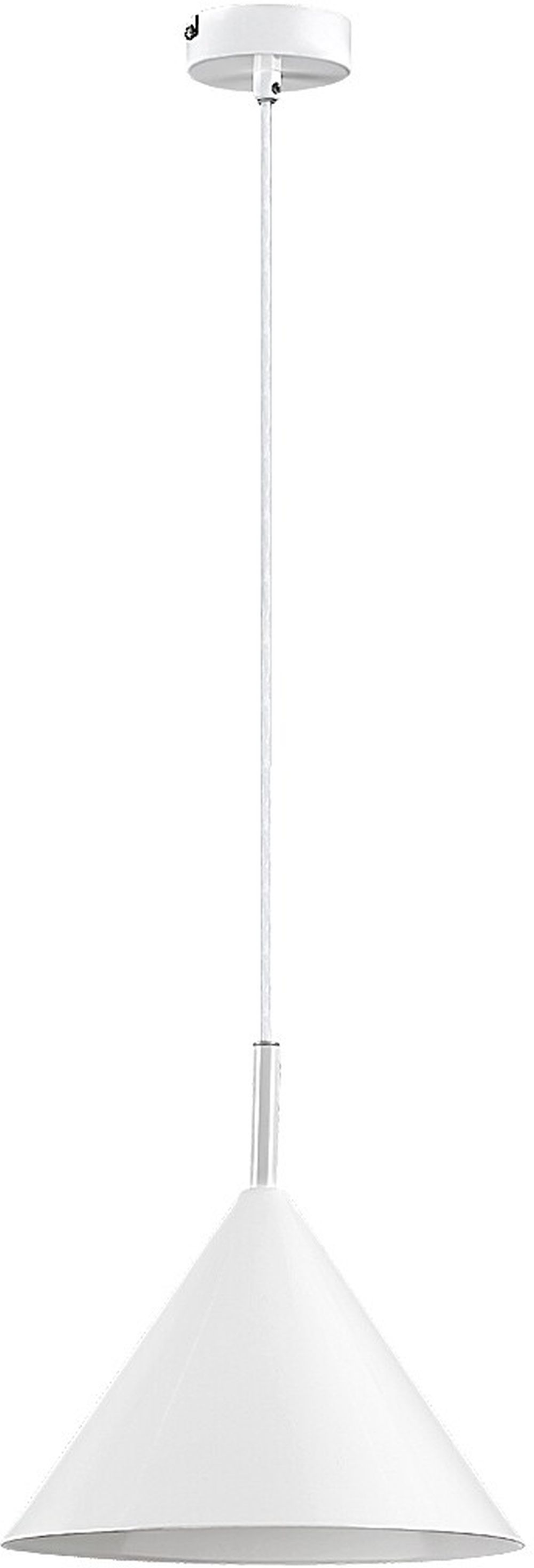 Rabalux Jarod lámpara colgante 1x40 W blanco 72008