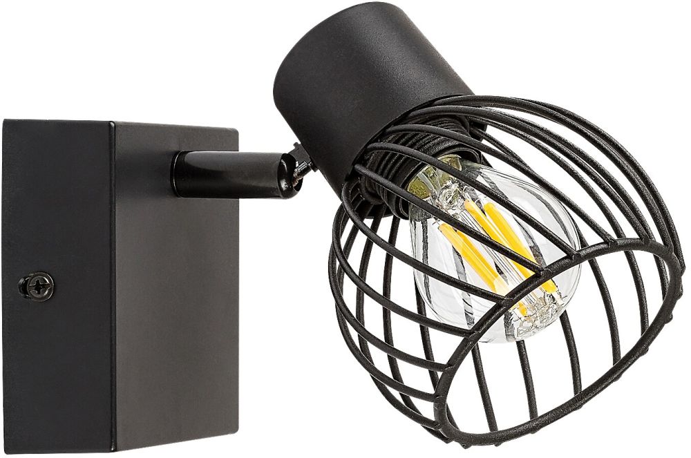 Rabalux Aberama lámpara de pared 1x10 W negro 73001