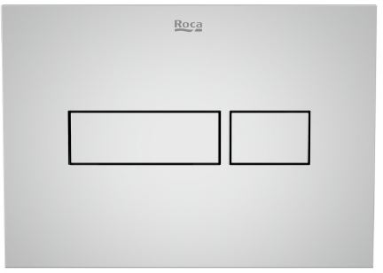 Roca Duplo Nova botón de descarga para WC cromo brillante A890220201