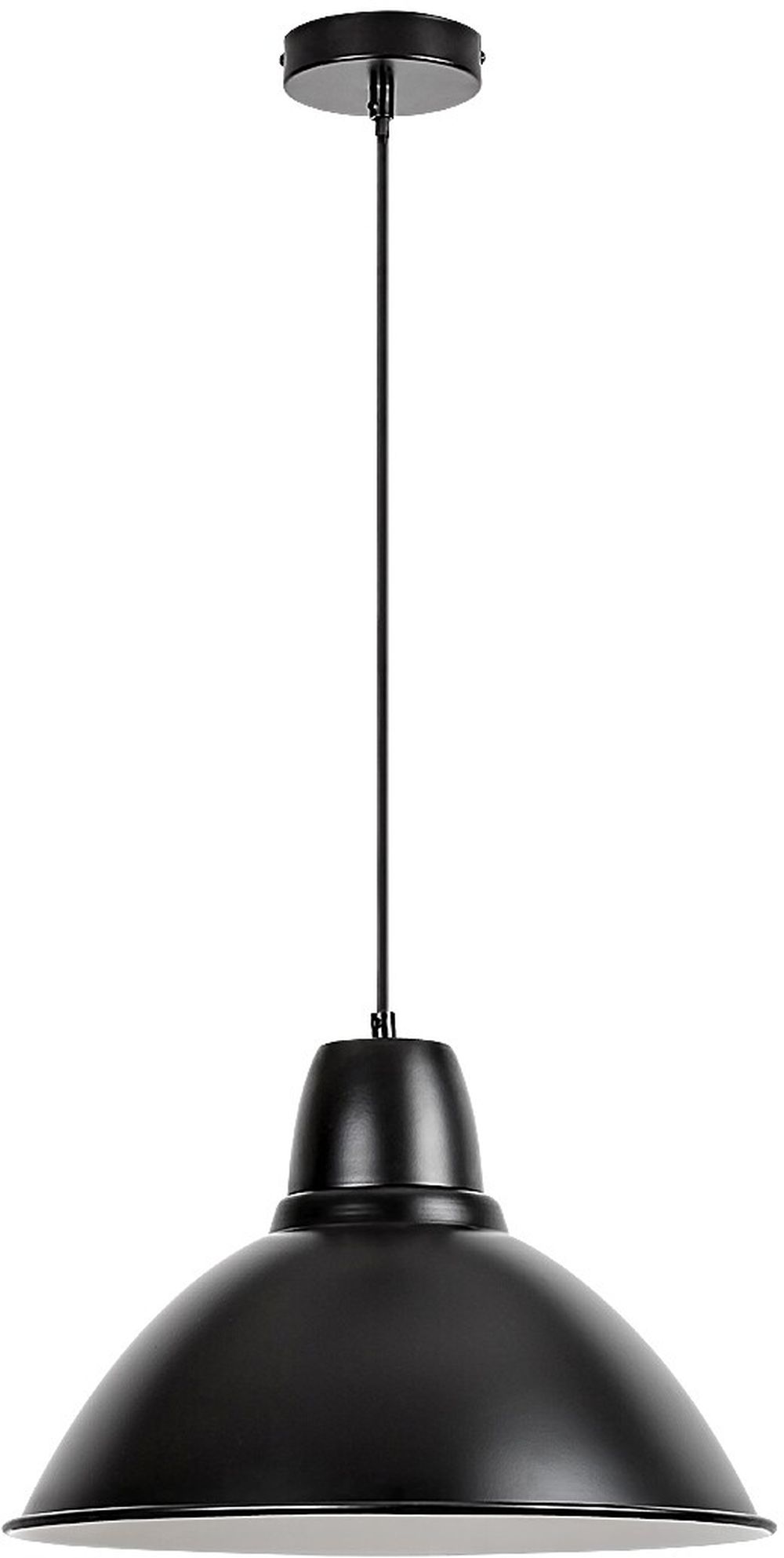 Rabalux Wilbour lampa wisząca 1x60 W czarna 72013