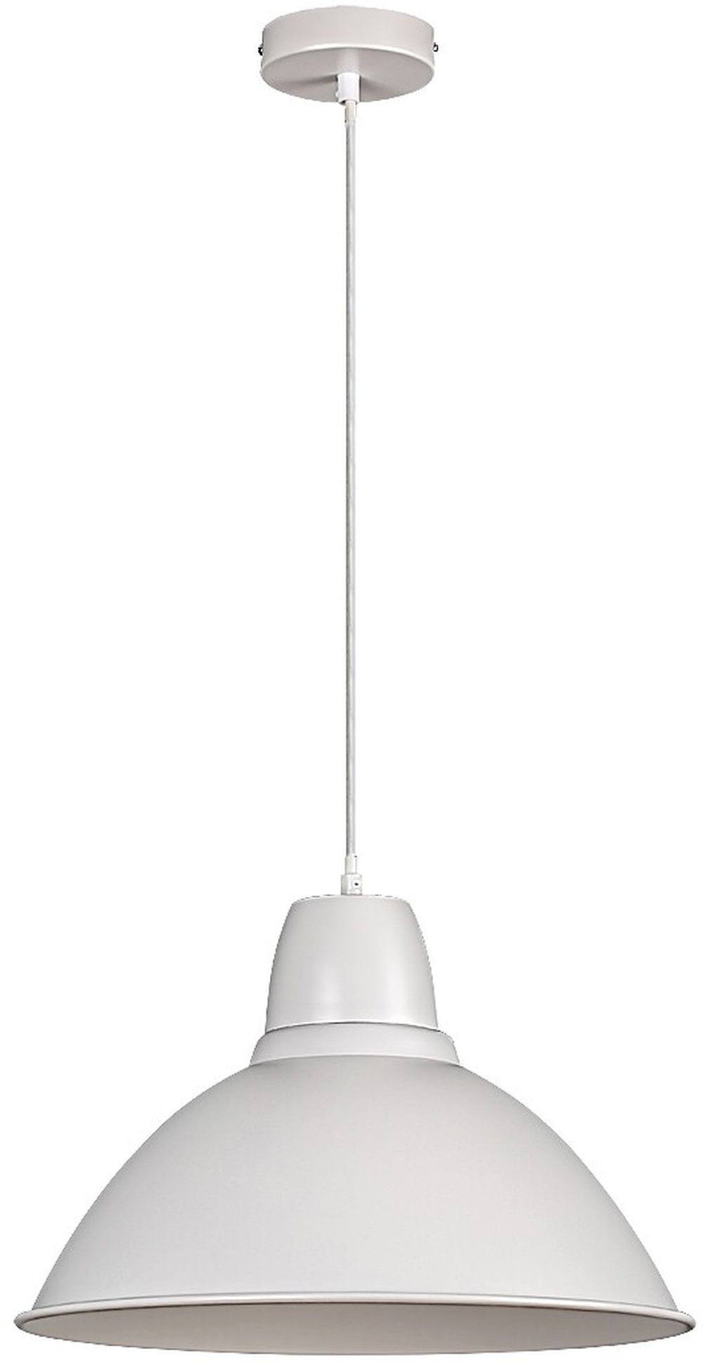 Rabalux Wilbour lámpara colgante 1x50 W blanco 72014