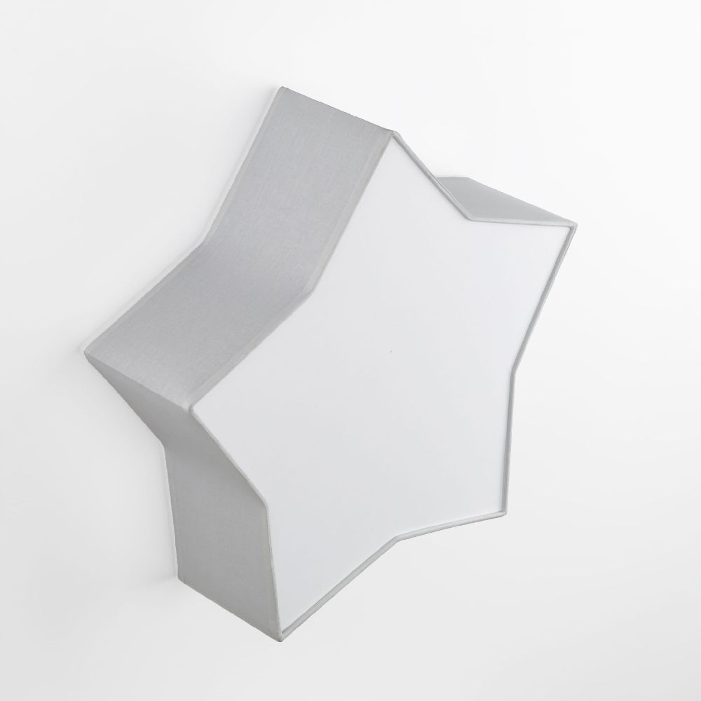 TK Lighting Star plafón 2x15 W gris 6972