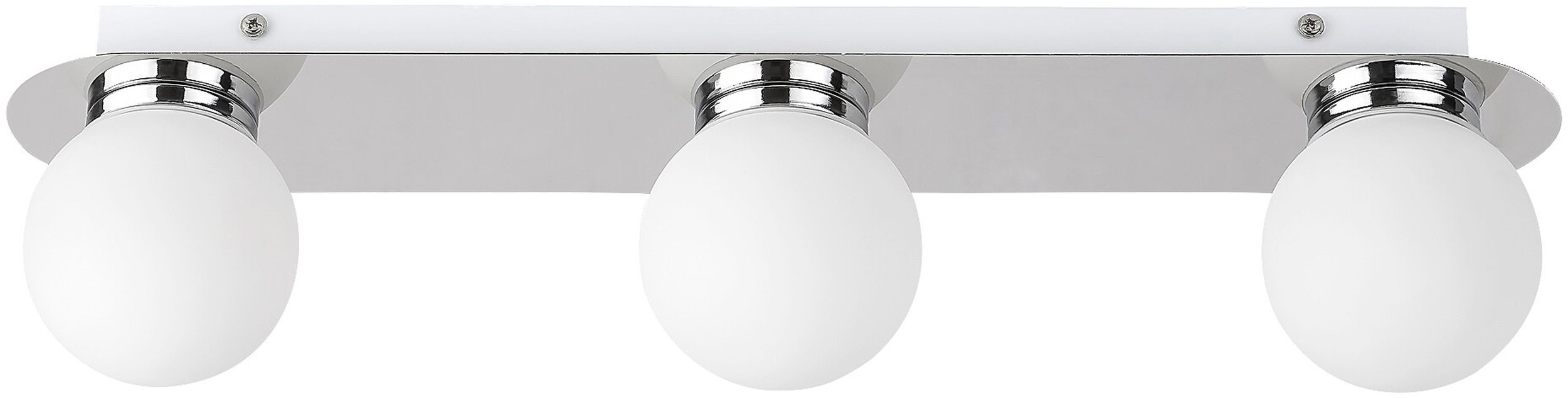 Rabalux Becca lámpara de techo 3x28 W blanco-cromo 2112