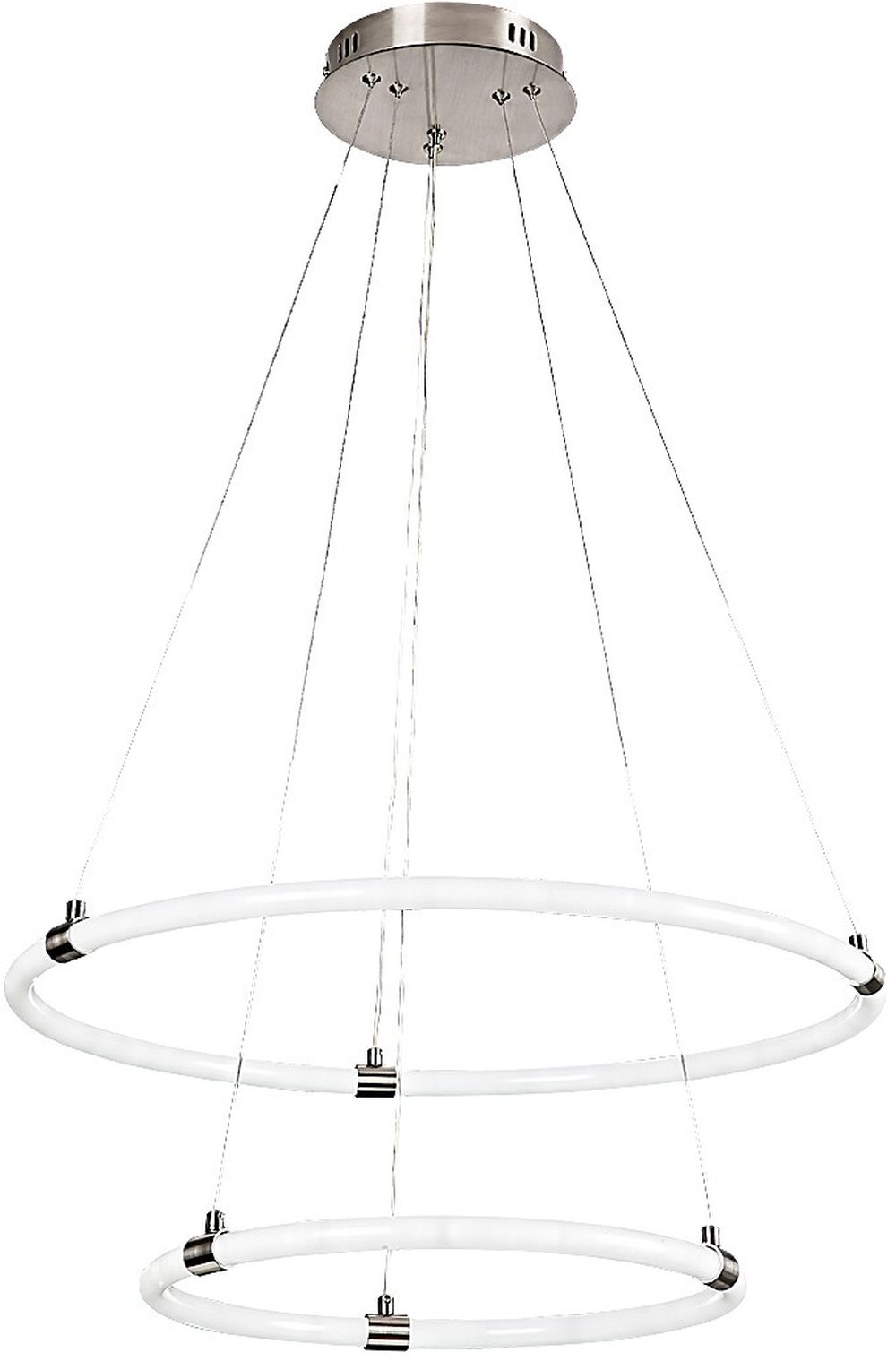 Rabalux Irelia lámpara colgante 2x55 W cromo-satinado 72009