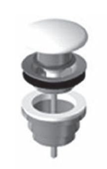 Laufen tapón para lavabo blanco H8991860000001