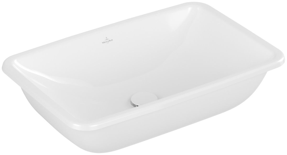 Villeroy & Boch Loop & Friends lavabo 54x34 cm rectangular bajo encimera blanco 4A5701R1