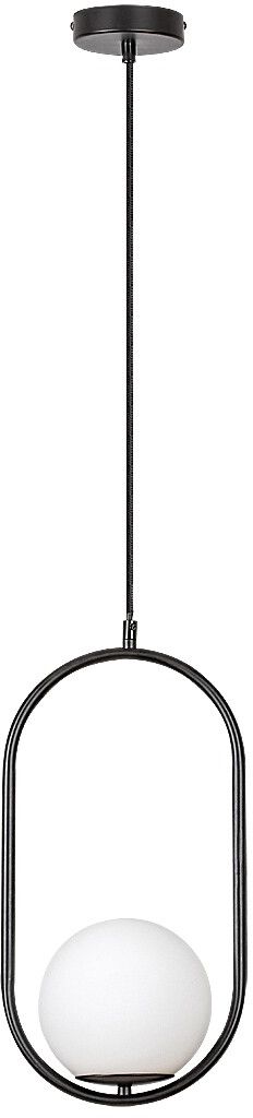 Rabalux Ghita lámpara colgante 1x20 W blanco-negro-humado 72028