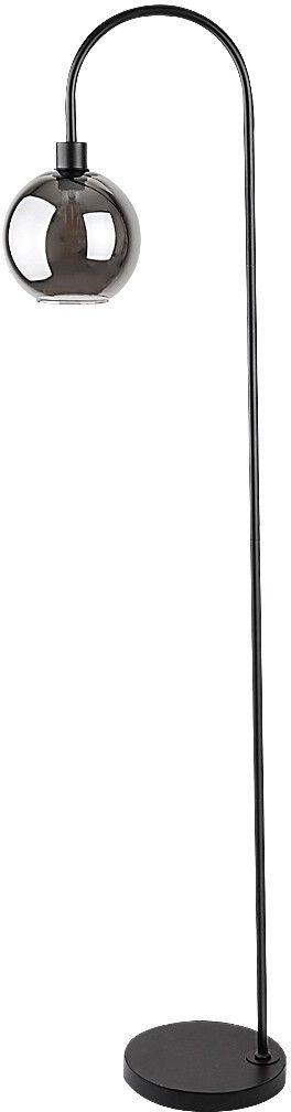 Rabalux Ricardo lámpara de pie 1x40 W negro-ahumado 74025