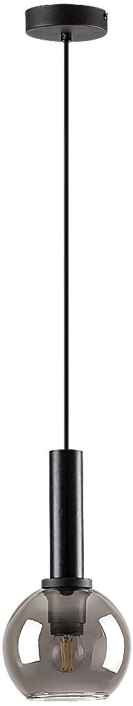Rabalux Centio lámpara colgante 1x40 W negro-humado 72171