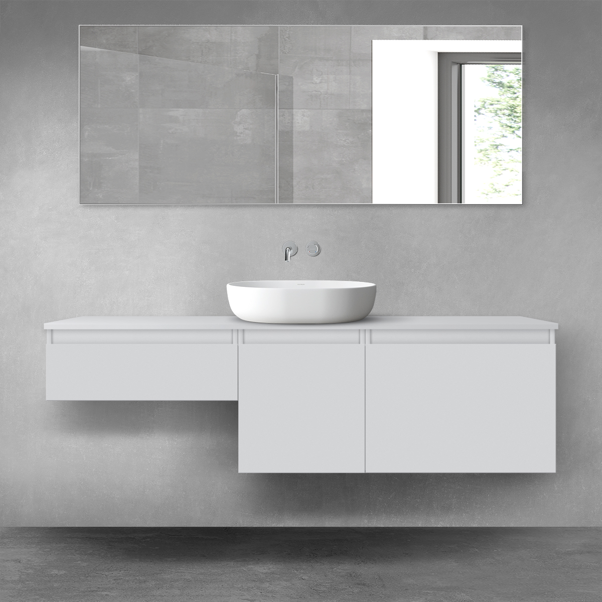 Conjunto armario Oltens Vernal 60013700, armario Oltens Vernal 60017700, 60009700, 63008700