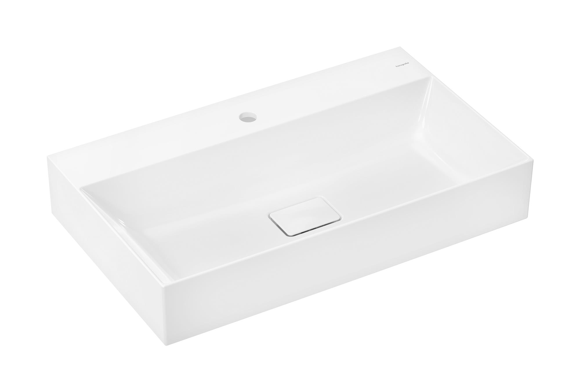 Hansgrohe Xevolos E lavabo 80x48 cm rectangular clásico blanco mate 61096450