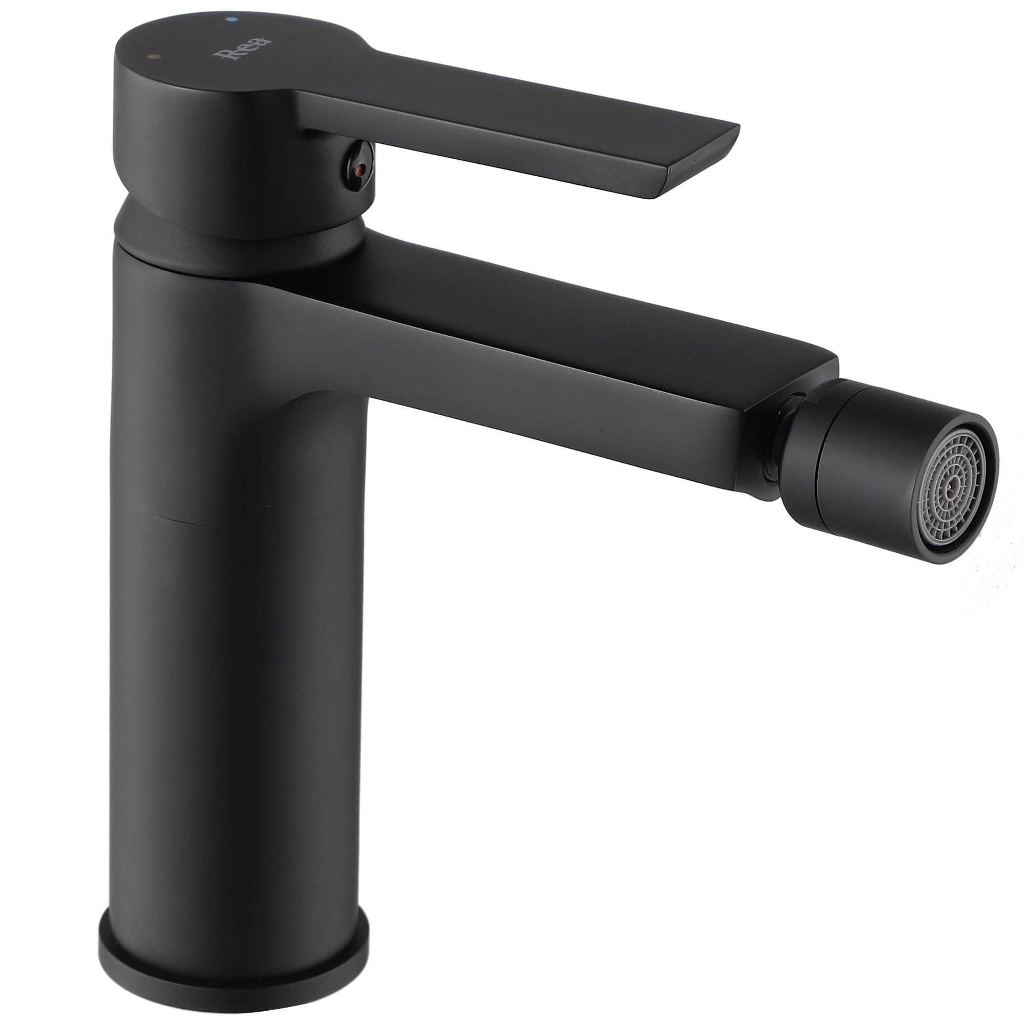 Rea Argus grifo para bidé de pie negro REA-B6405