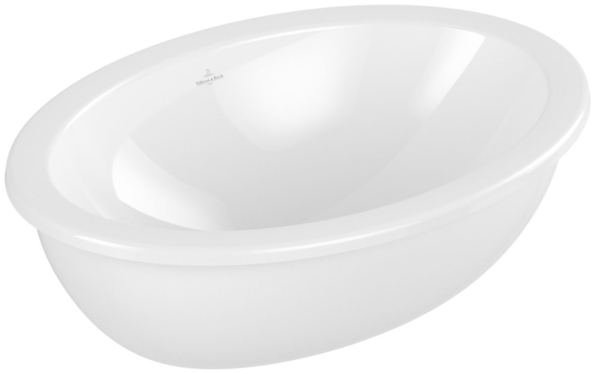 Villeroy & Boch Loop & Friends lavabo 56x38 cm oval bajo encimera blanco 4A5500R1