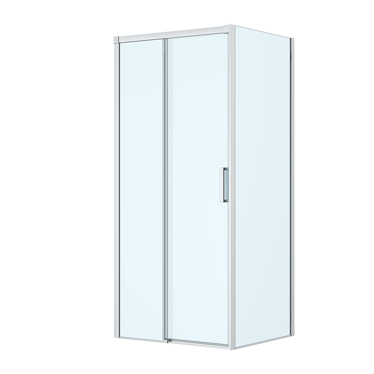Conjunto puerta de ducha Oltens Breda 21213100, mampara de ducha Oltens Breda 22105100