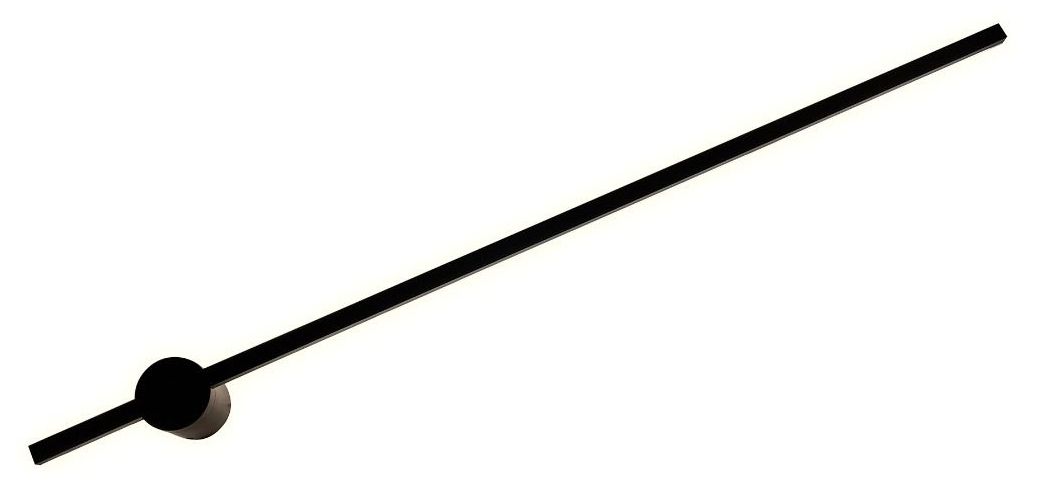 Zuma Line Troy lámpara de pared 1x12 W negro W90477-90BK