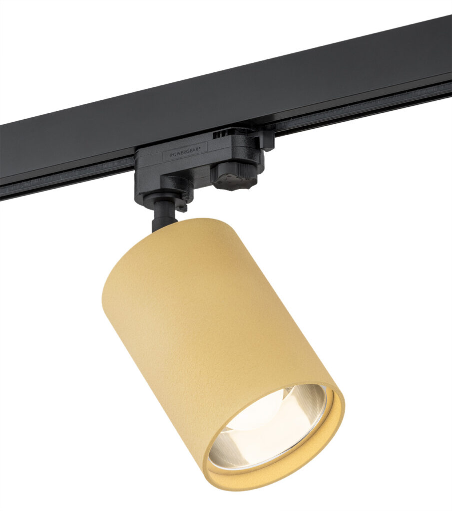 Argon Bergen lámpara para riel 1x15 W negro-oro 4304