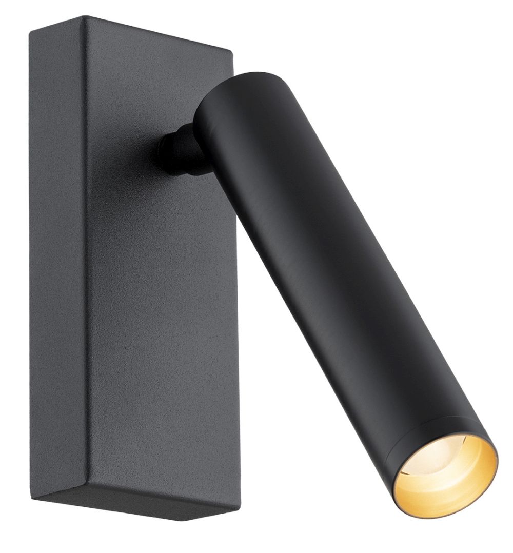 Argon Rio lámpara de pared 1x4.2 W negro 8328
