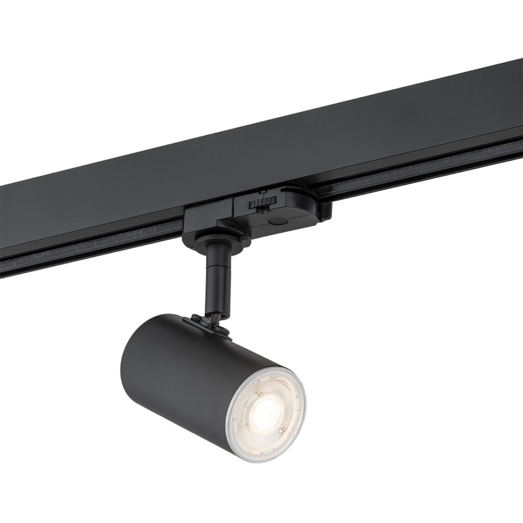 Argon Horta lámpara para riel 1x5 W negro 4329