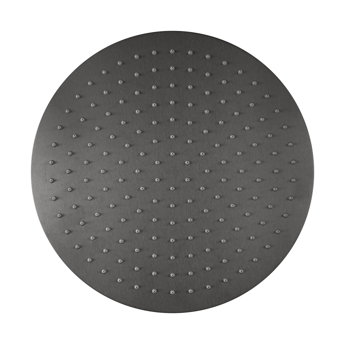 Oltens Vindel ducha con efecto lluvia 30x30 cm circular grafito 37006400