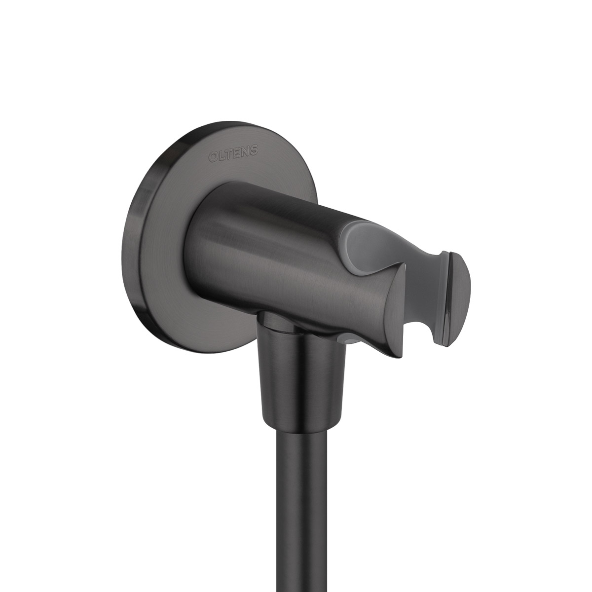 Oltens Hvita conector angular con soporte grafito 39304400