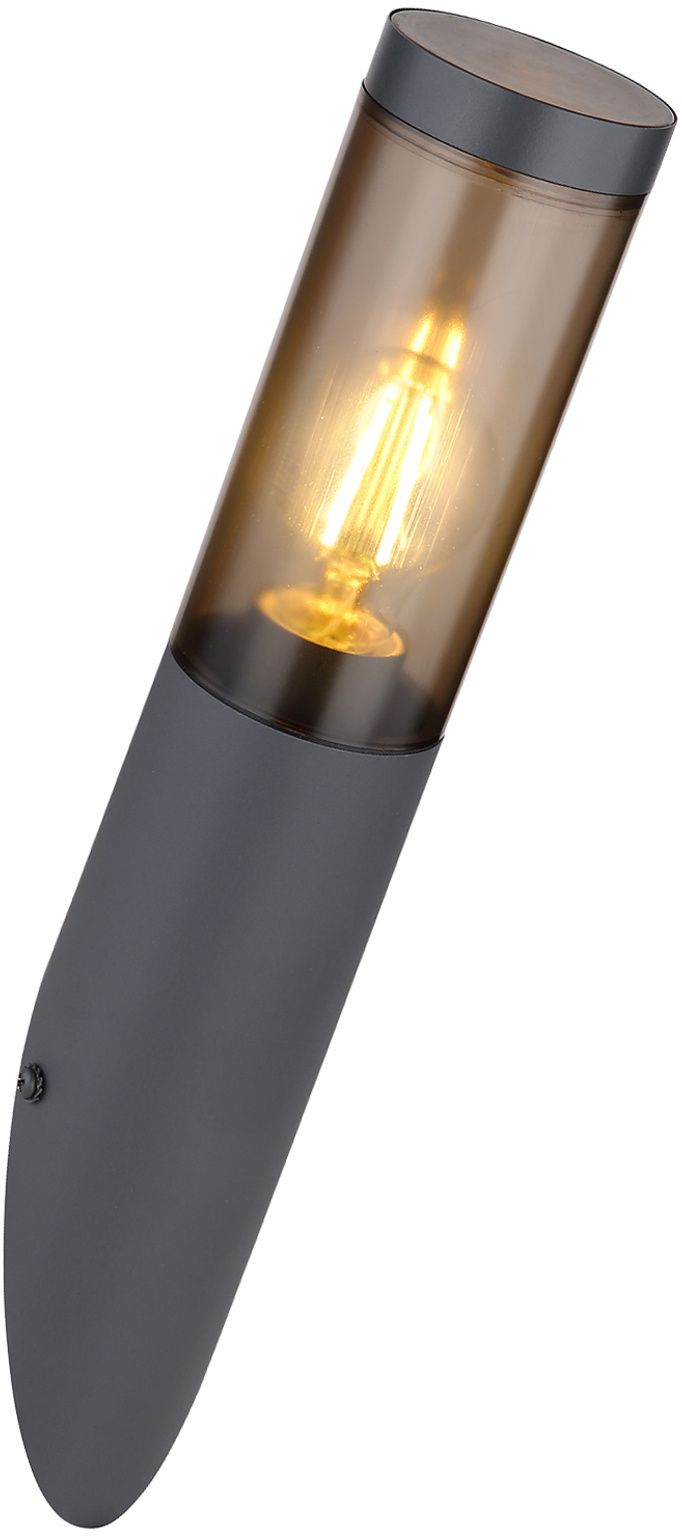 Globo Lighting Boston lámpara de pared para exteriores 1x15 W ahumado-antracita 3157SA