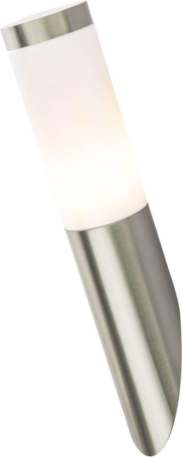 Globo Lighting Boston lámpara de pared para exteriores 1x60 W acero-ópalo 3157