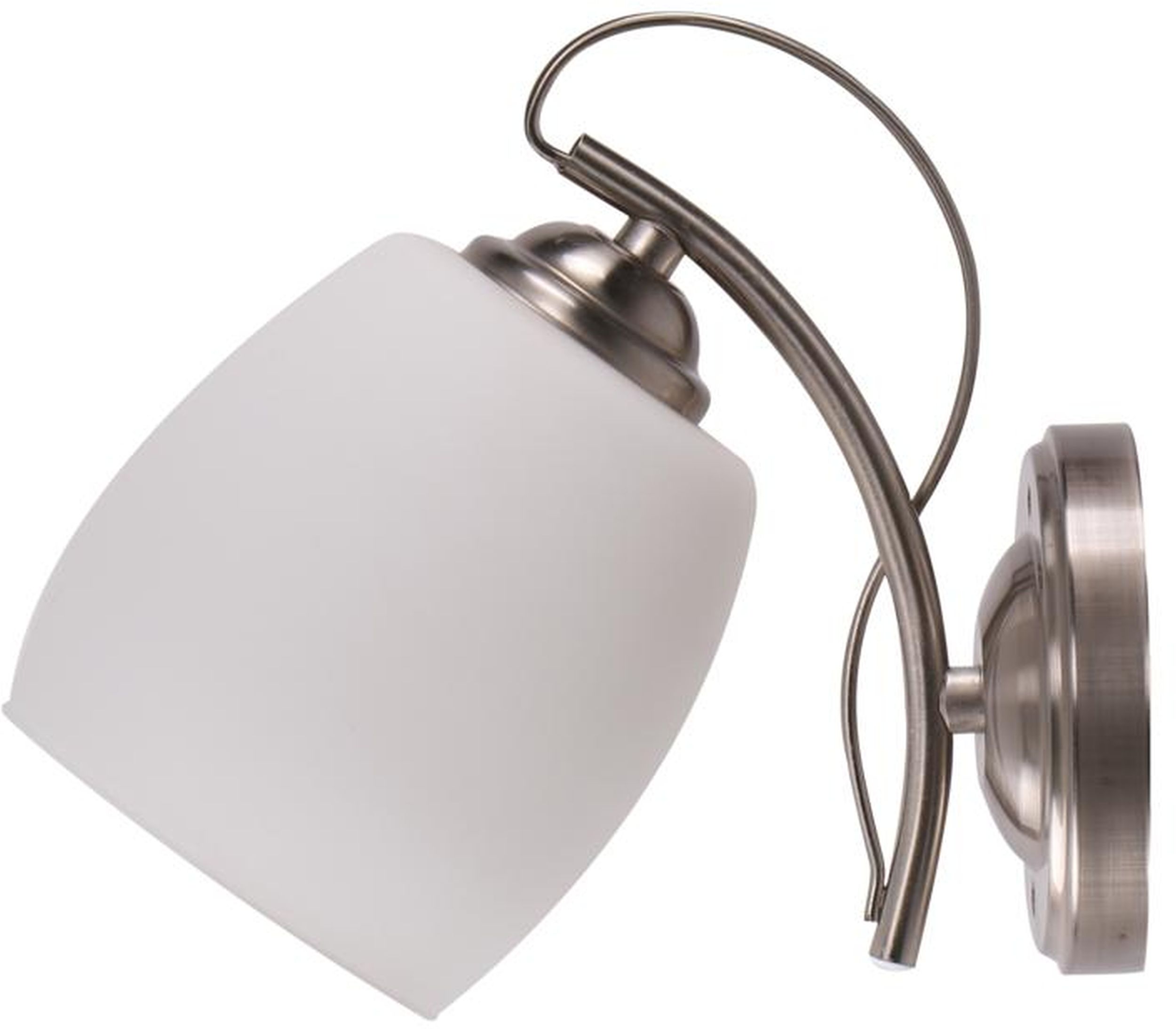 Candellux Amba lámpara de pared 1x40 W blanco-cromo 21-77028