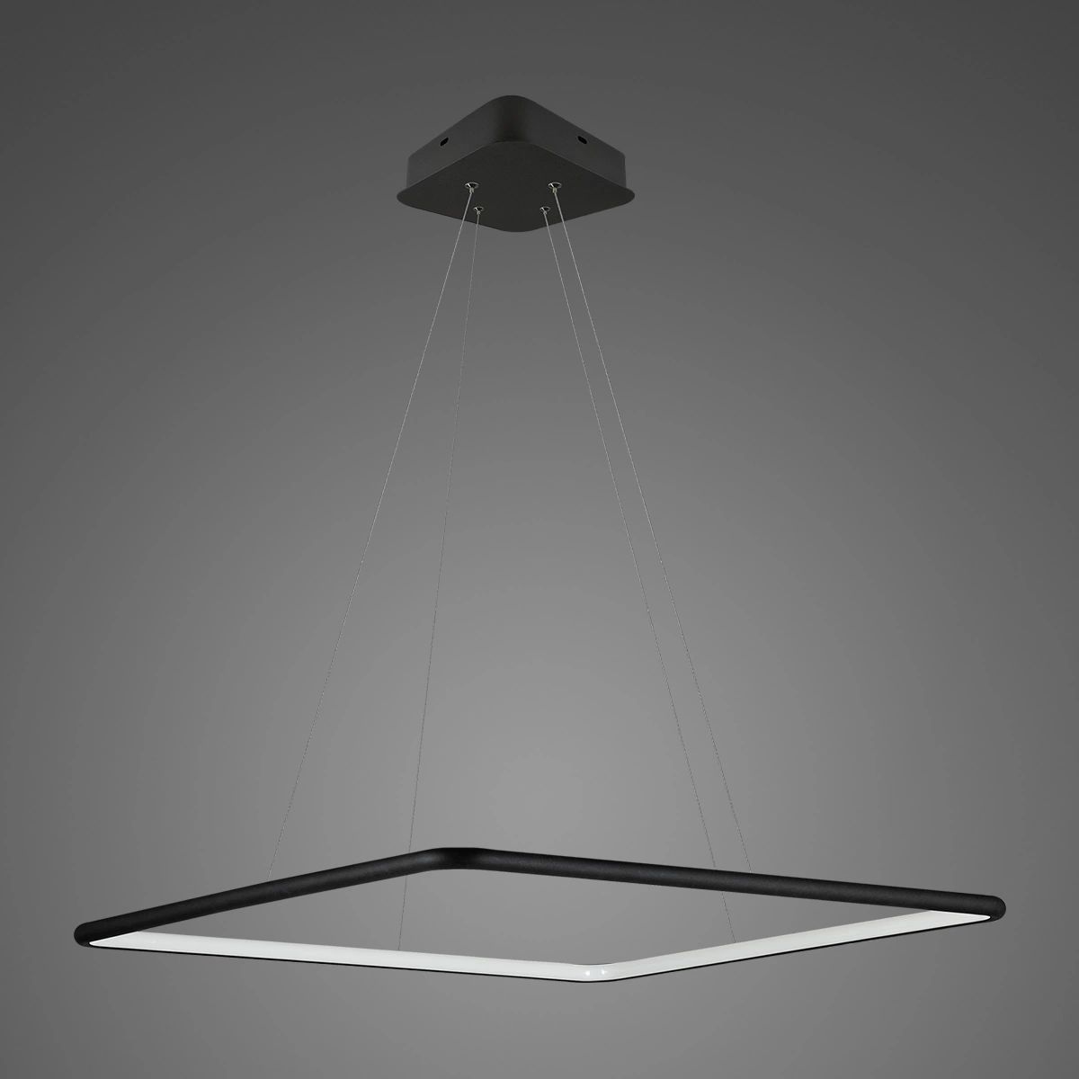 Altavola Design Ledowe Kwadraty lámpara colgante 1x19 W negro LA079/P_40_in_3k_black