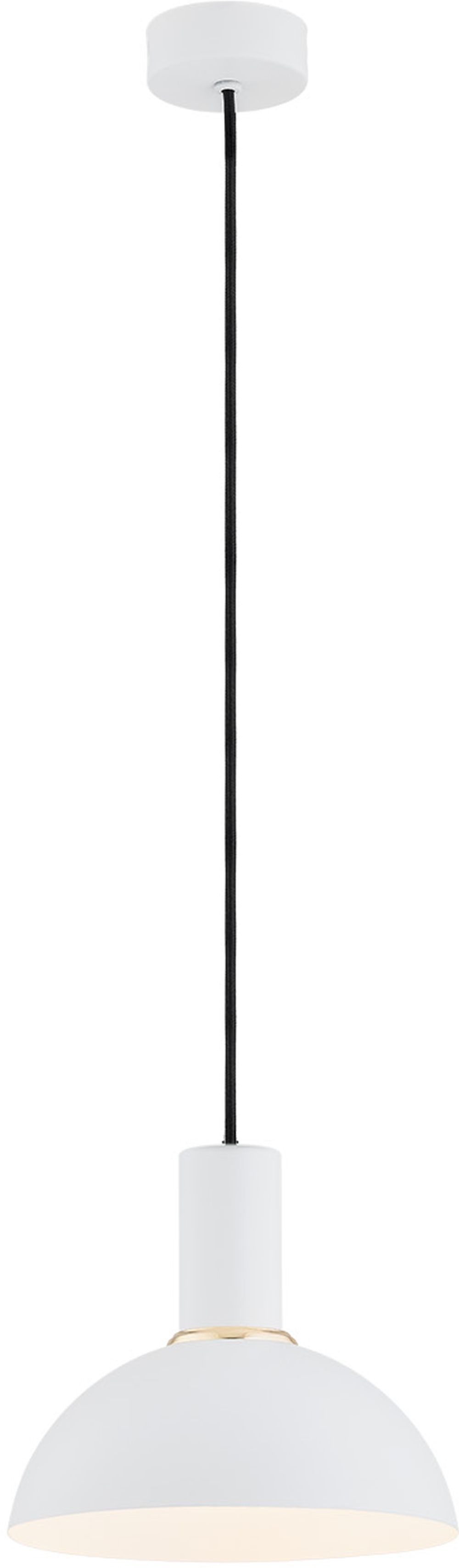 Argon Sines lámpara colgante 1x15 W blanco-latón 4220