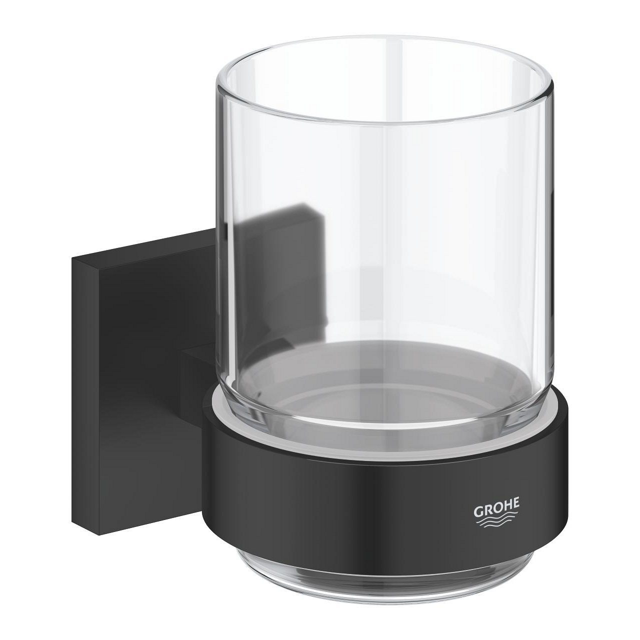 Grohe Start Cube recipiente para cepillos de dientes negro 410972430