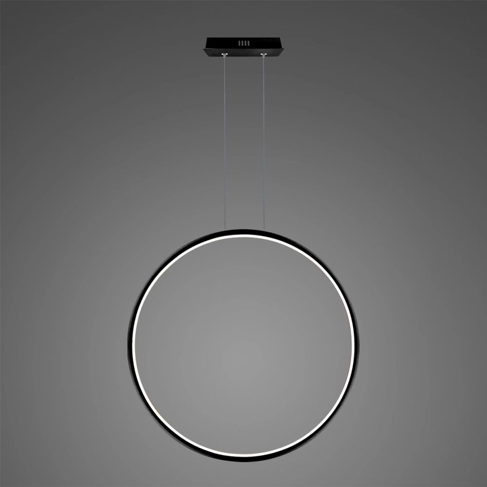 Altavola Design Ledowe Okręgi lámpara colgante 1x38 W negro LA073/X_100_in_3k_black