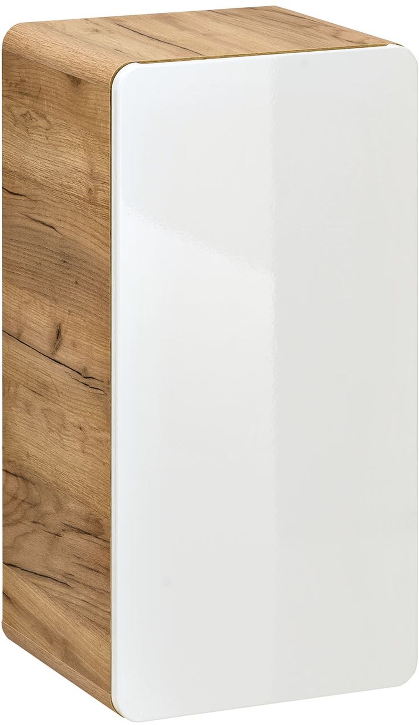 Comad Aruba White armario 35x32x68 cm suspendido, lateral blanco-roble ARUBAWHITE810FSC