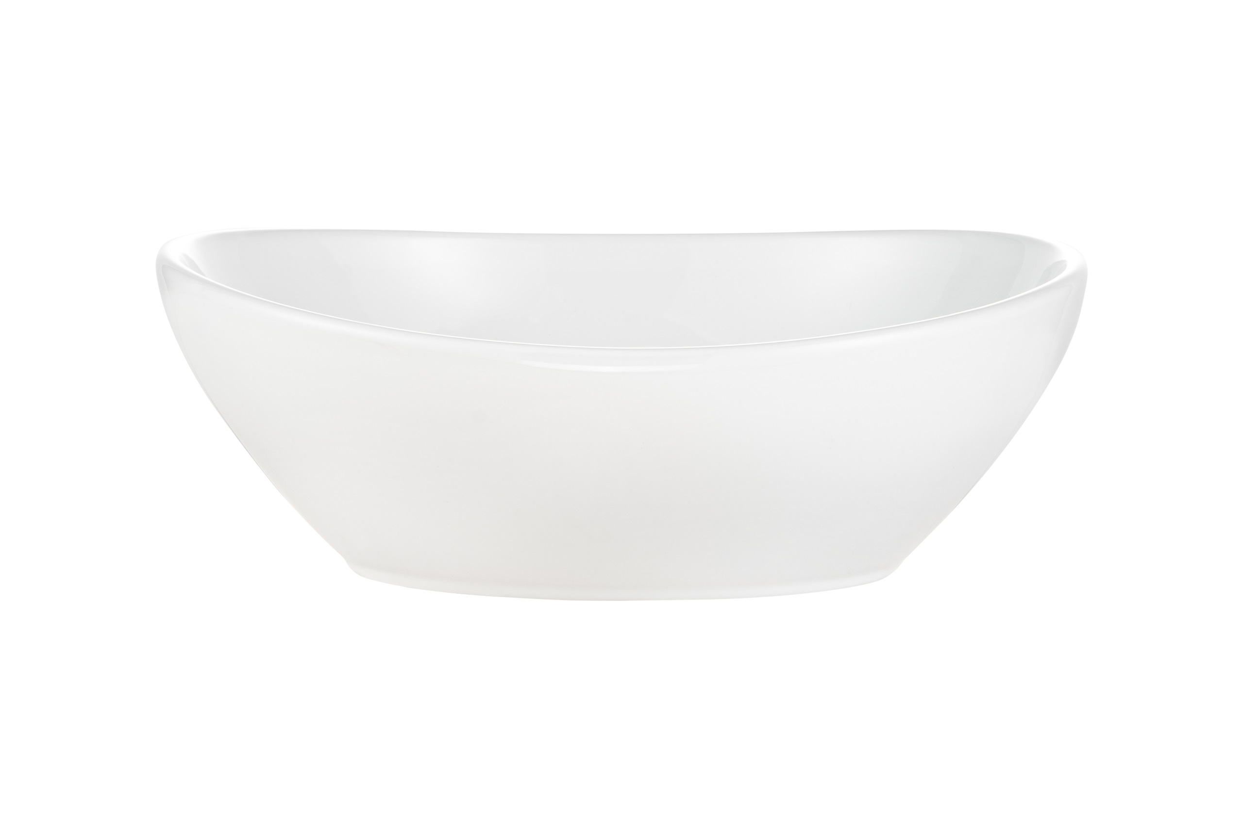 Comad Lola lavabo 40.5x33 cm oval sobre encimera blanco UN-LOLA-GW