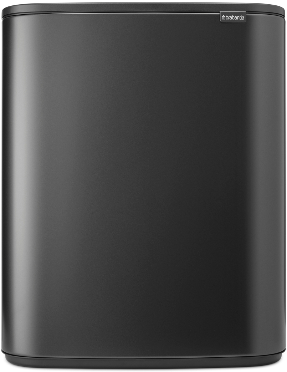 Brabantia Bo papelera 2 l negro-gris 233609