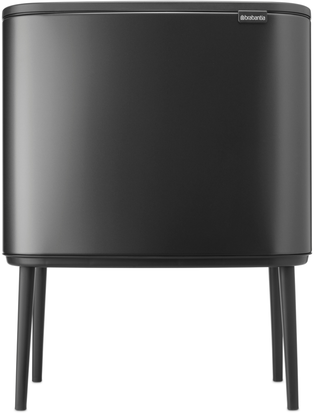 Brabantia Bo papelera 23 l negro-gris 233548