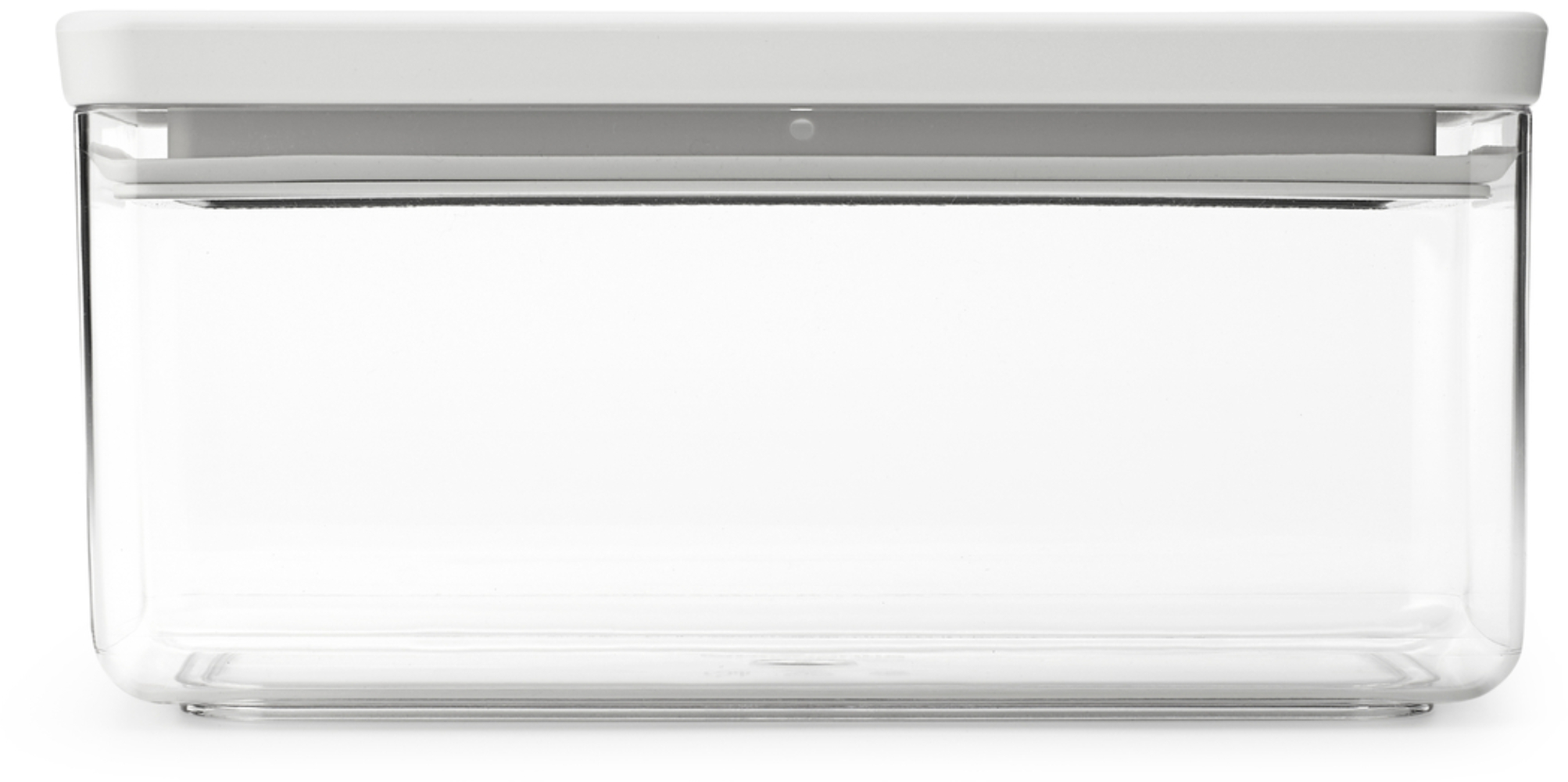 Brabantia Tasty+ recipiente de almacenamiento 22.1x11.1x10.6 cm transparente-gris 230608