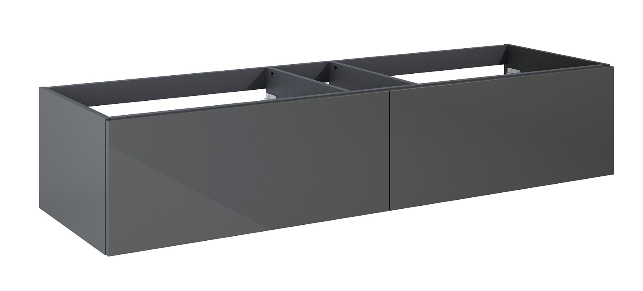 Elita Look Slim armario 160x44.9x31.8 cm suspendido, para lavabo antracita RE081604026610