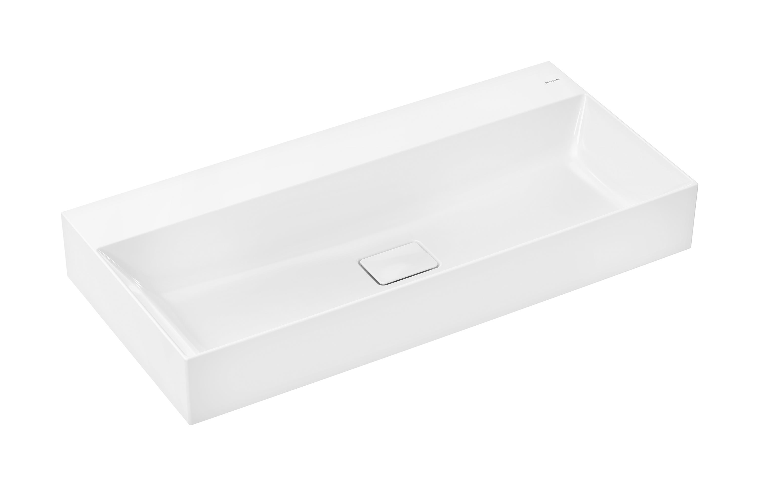 Hansgrohe Xevolos E lavabo 100x48 cm rectangular clásico-para mueble blanco 61101450