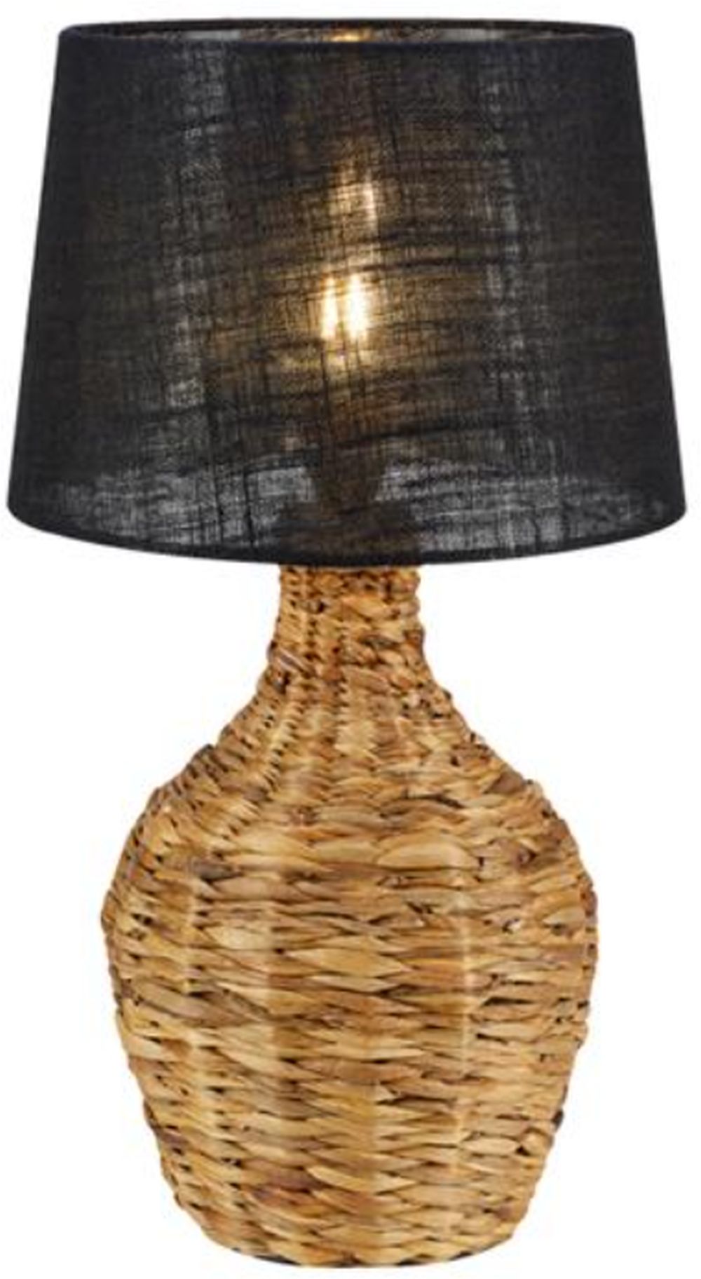 Markslöjd Paglia lámpara de sobremesa 1x40 W negro-beige 108770