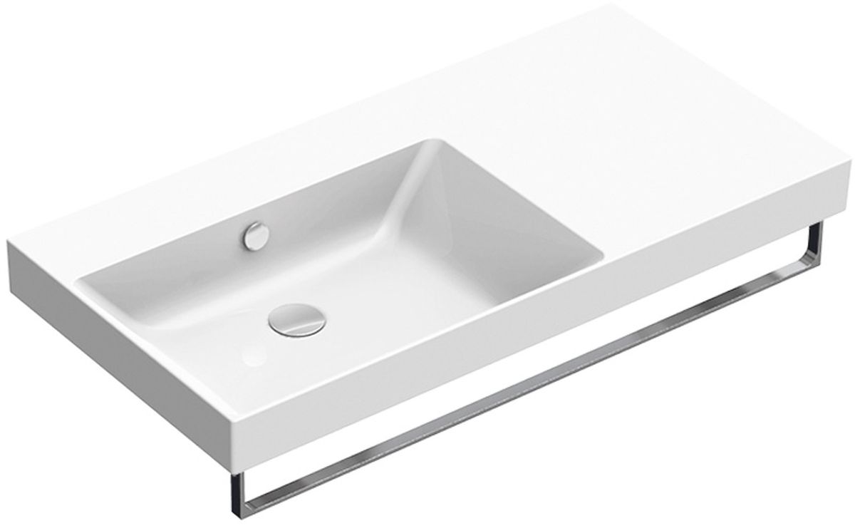 Catalano New Zero lavabo 100x50 cm rectangular clásico-para mueble blanco 0121040001