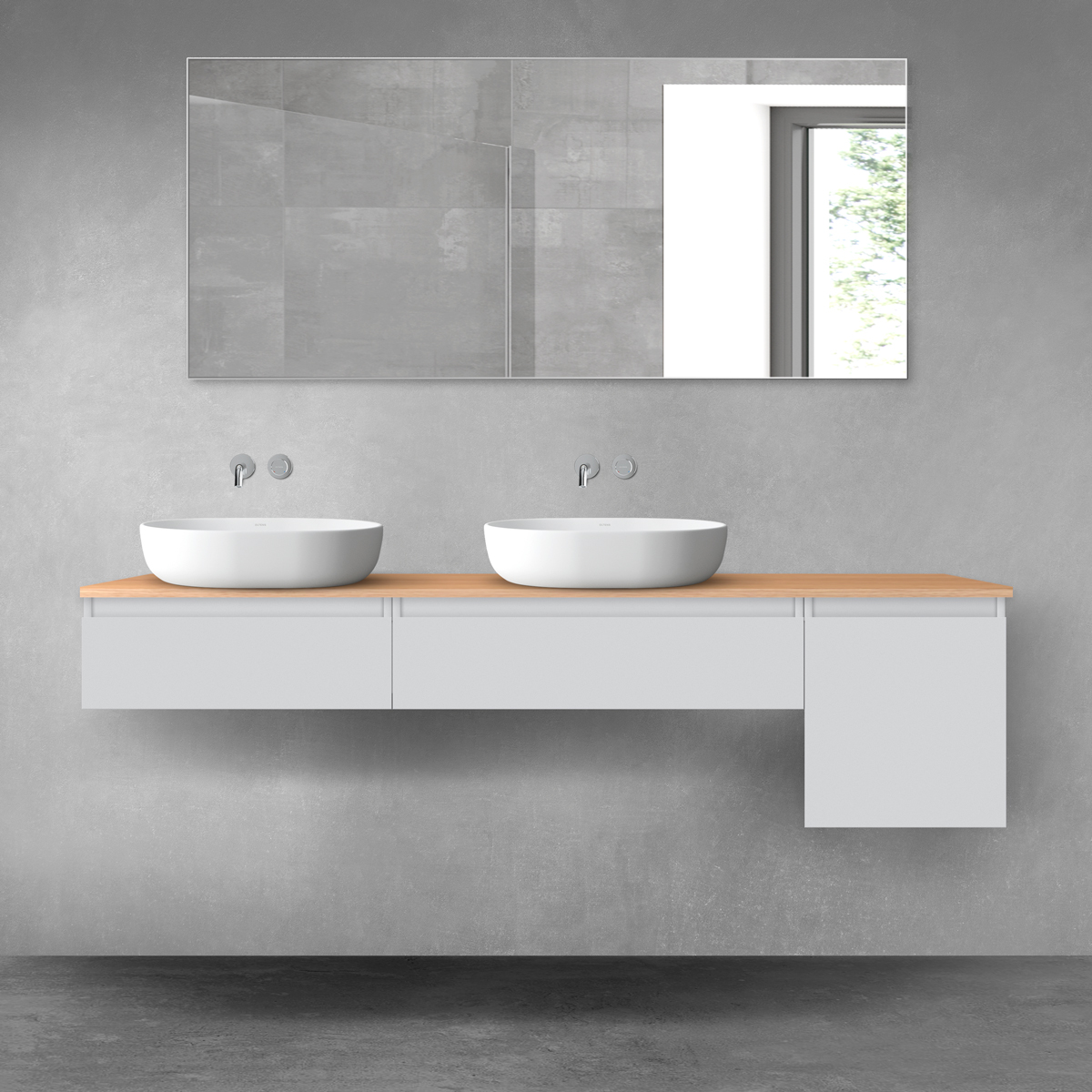 Conjunto armario Oltens Vernal 60010700, armario Oltens Vernal 60017700, 60009700, 63009060