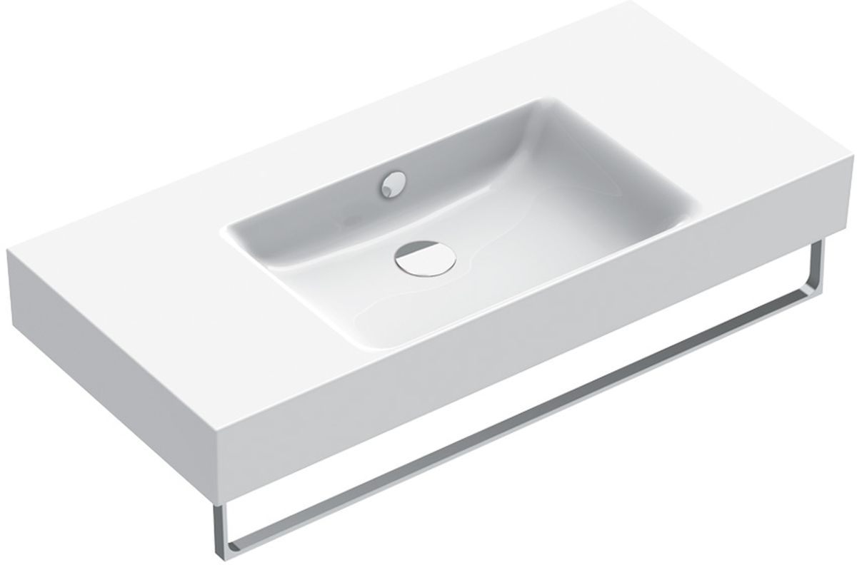 Catalano New Premium lavabo 100x47 cm rectangular clásico-para mueble-sobre encimera blanco 0221010001