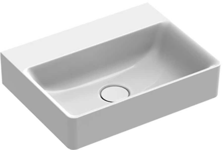 Catalano Green lavabo 45x35 cm rectangular clásico-sobre encimera blanco 0420450001