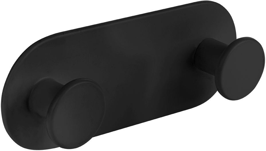 Laveo Miri toallero negro ALM712S
